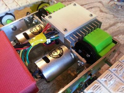 Tank Track, Worm Gear Drive Cases