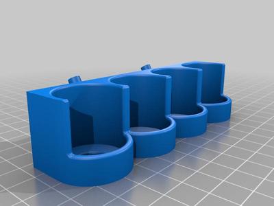 50mm Peg board paint holder x4