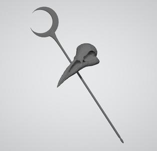 KHONSHU WITH STAFF