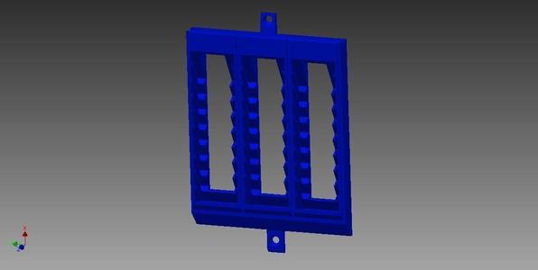 Nintendo Ds wall rack chopped