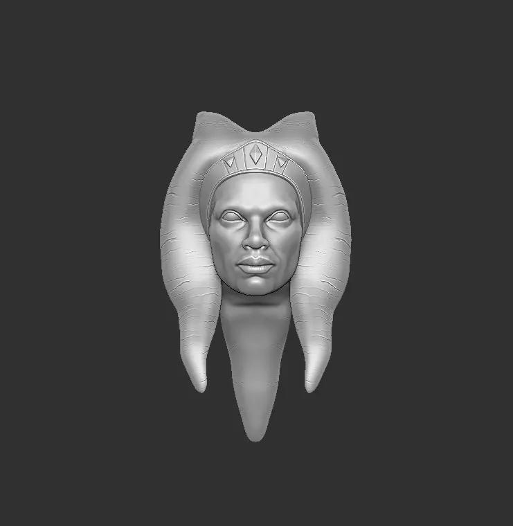 ONE12 Scale Head Ahsoka