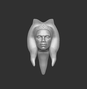 ONE12 Scale Head Ahsoka