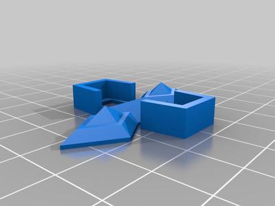 Separate handle pieces