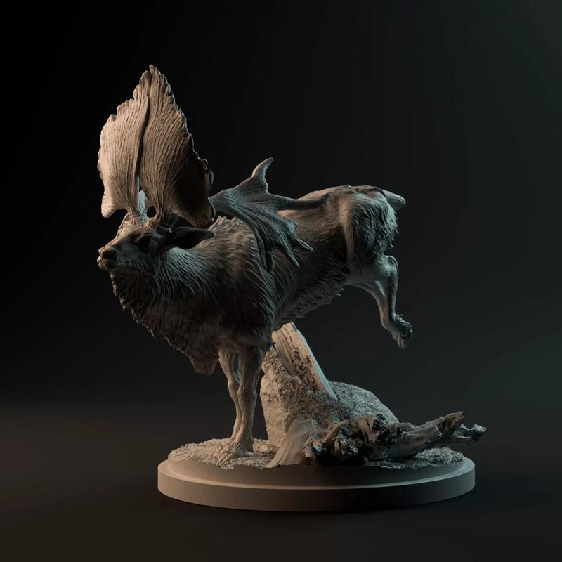 Sinomegaceros Pachyosteus landing 1-35 scale