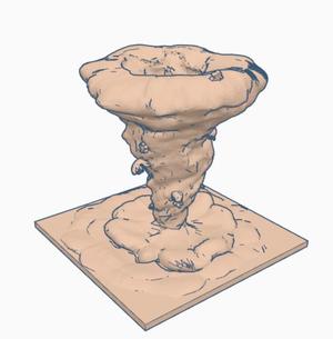 Forbidden Desert Tile - Sharknado Storm