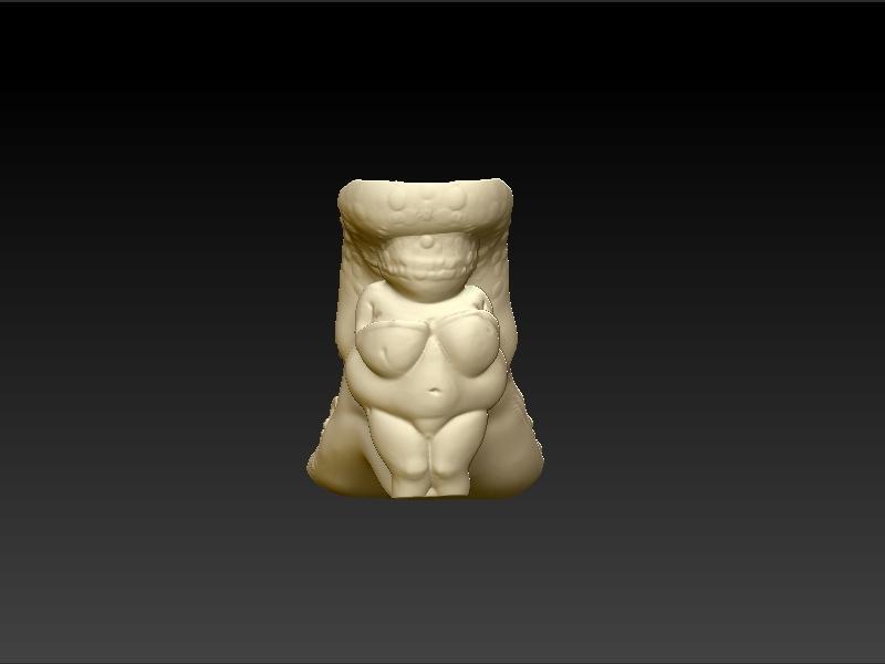 Venus of Willendorf shoe