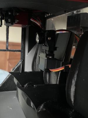 FPV camera mount for RC Snowcat