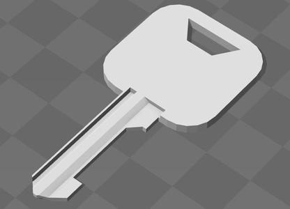 Lock-Jamming Key