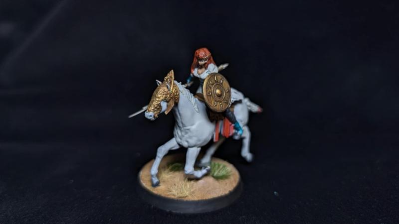 Princess of the horse lords with spear