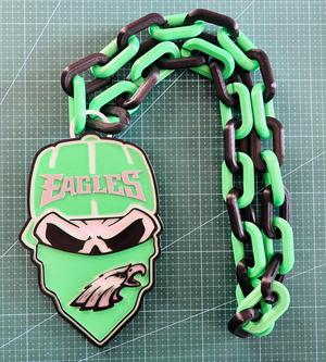 SKULL CHAIN Philadelphia Eagles NFL