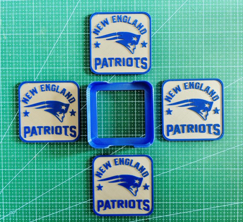NEW ENGLAND PATRIOTS NFL COASTER