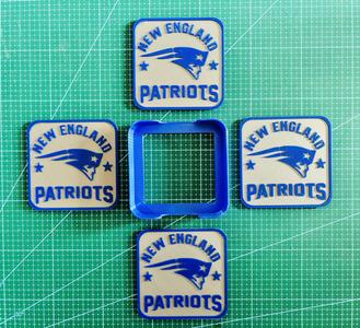 NEW ENGLAND PATRIOTS NFL COASTER