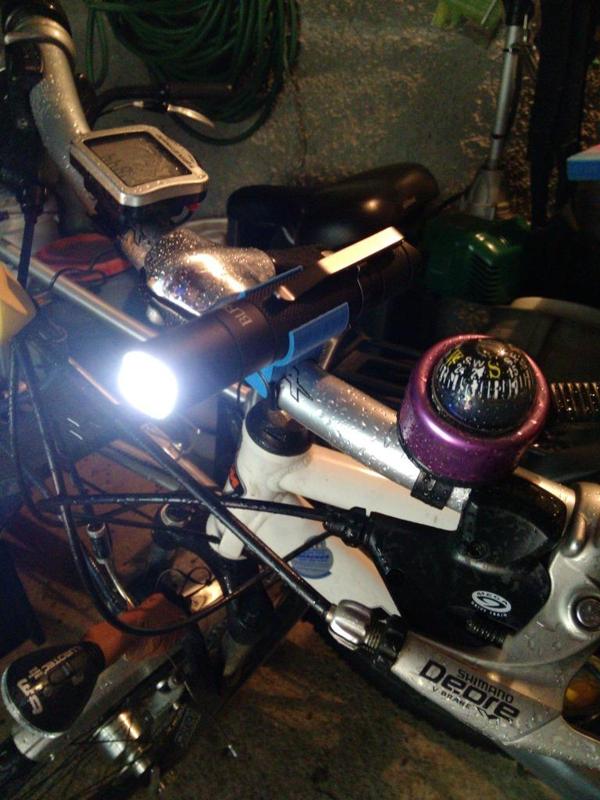 Bike mount for 24mm Flashlight aka Blf A6/ Astrolux S1
