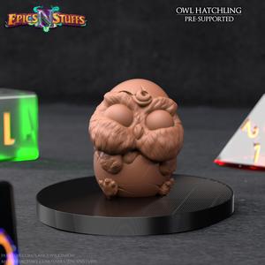 Owlkin Hatchling Miniature - Pre-Supported