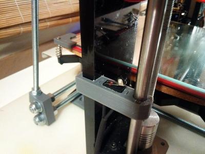 Z endstop modified for 10mm frame (Prusa i3)