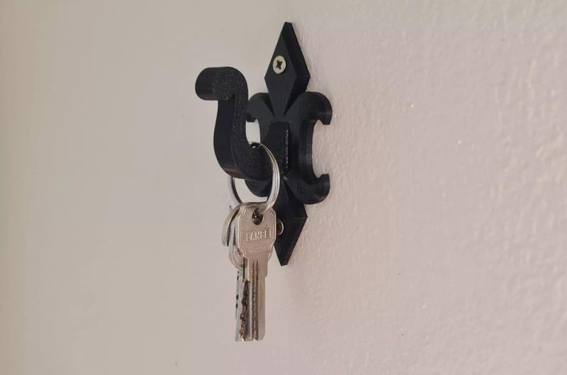 Classic Wall Hook 3D-Printing