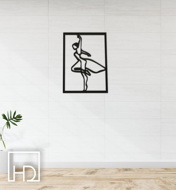 DANCER 1 WALL DECORATION BY: HOMEDETAIL