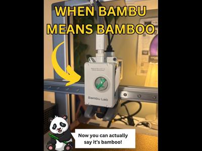 Bambu A1 Bamboo in Bambu Extruder Wheel