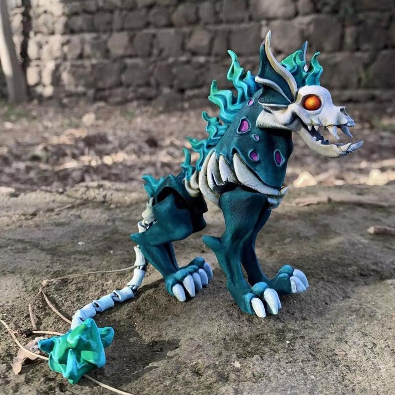articulated hellhound stl