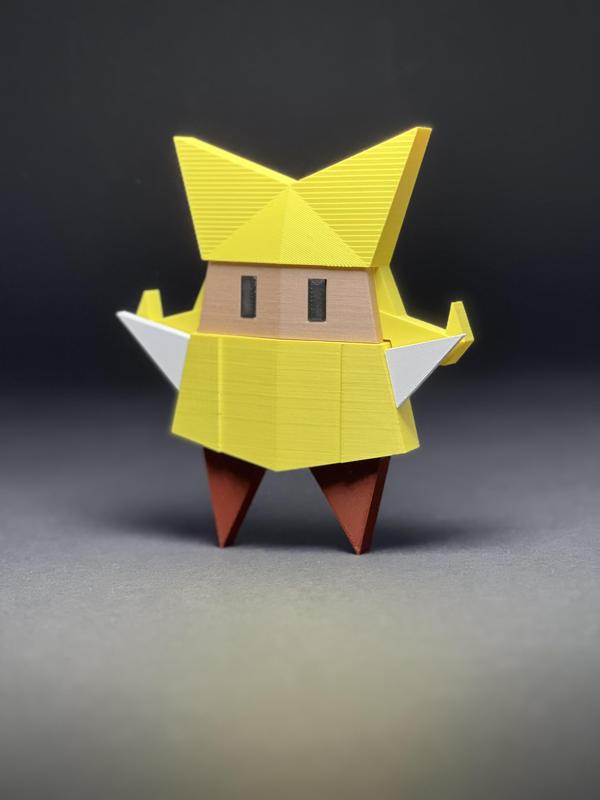 Olivia from Paper Mario: The Origami King (Christmas Tree Top Ornament)