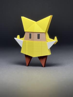 Olivia from Paper Mario: The Origami King (Christmas Tree Top Ornament)