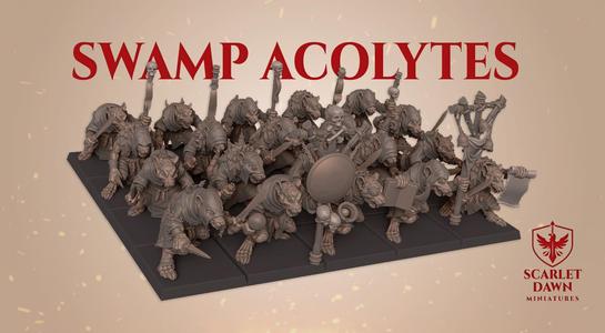 SWAMP ACOLYTES – SCARLET DAWN MINIATURES