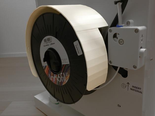 Filament spool protector