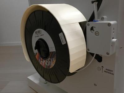 Filament spool protector