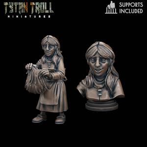 Curse of Strahd - Kretyana Dolvo Mini Bust Combo [Pre-Supported]