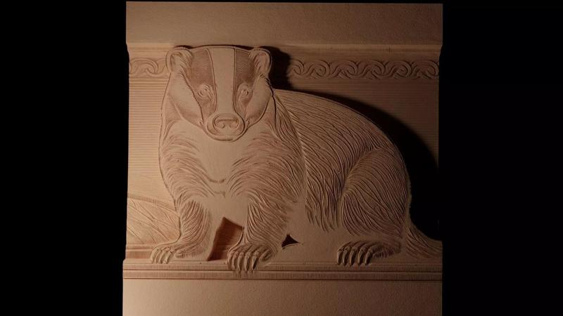 Badger CNC 3d Print High Relief Sand Casting