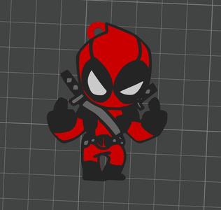 deadpool keychain