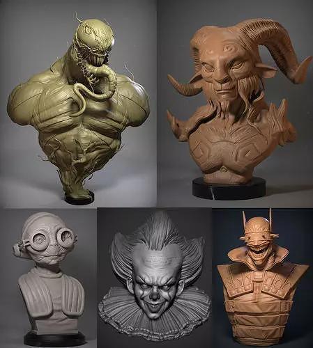 Monster 01 3D Model Collection
