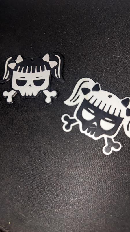 Cazzu key ring (logo error 93)