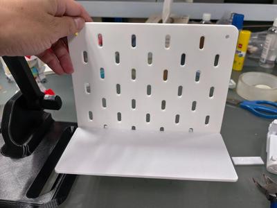 IKEA skadis extra-large pegboard shelf