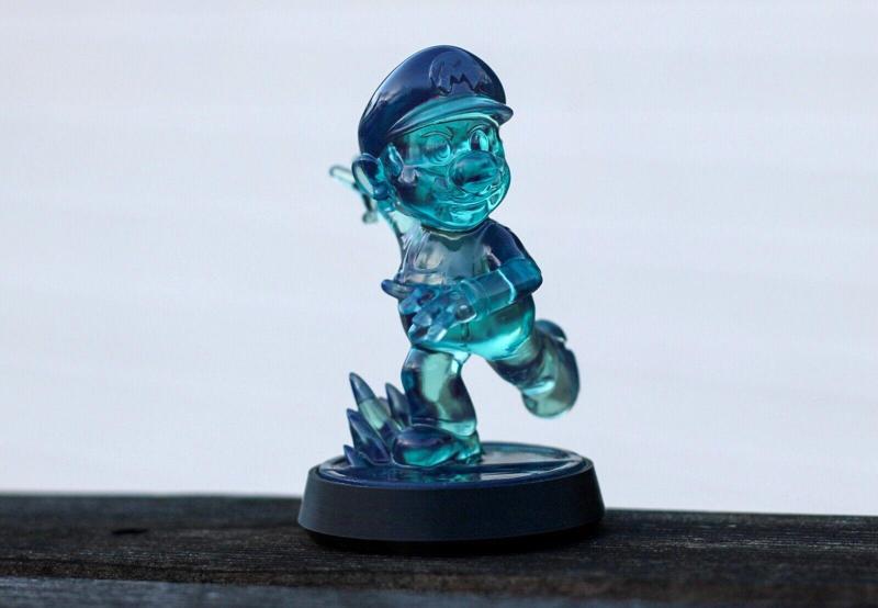 Ice Mario Custom Amiibo inspired by Super Mario Galaxy
