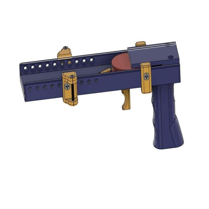 Adjustable Disc Launcher Gun