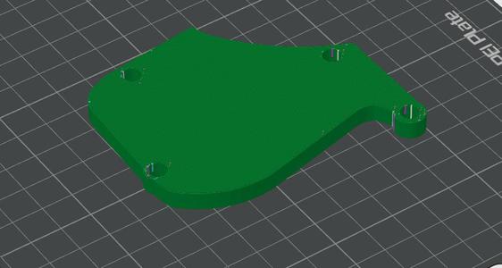 derbi oil pump cover
