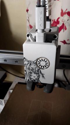 Buffering Fuwawa Abyssgard Front Cover for A1/Mini