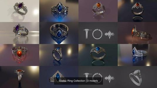Gothic Ring Collection