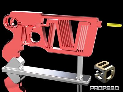 Compliant Mechanism Dart Gun - Print in Place