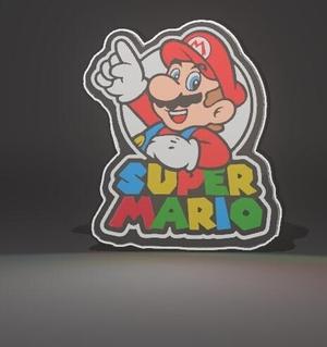 Lightbox led Super Mario Bros Nintendo