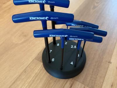T Handle Allen Key Bench stand