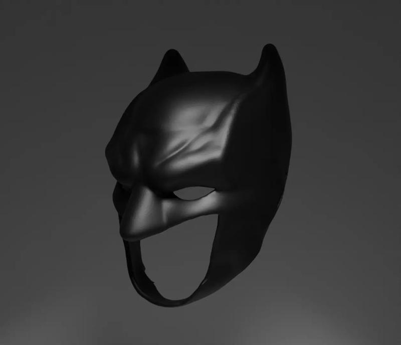 Batman DC Superhero Cosplay Face Mask 3D