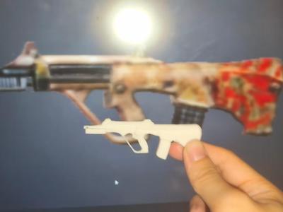 Game for Peace AUG Gun Model