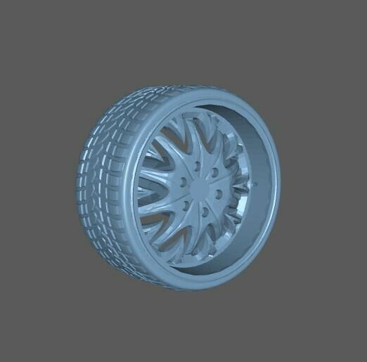 hot wheels rim 1/64