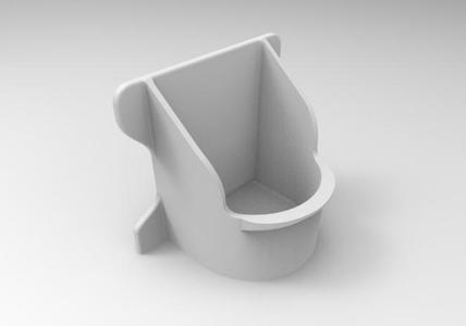 Bird Seed Holder - High Side
