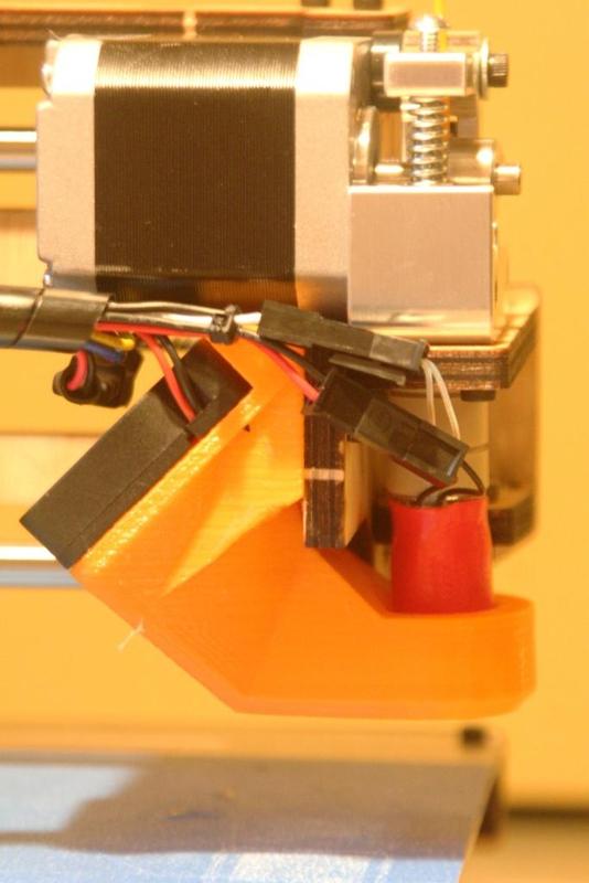 Printrbot 1405 improved fan shroud