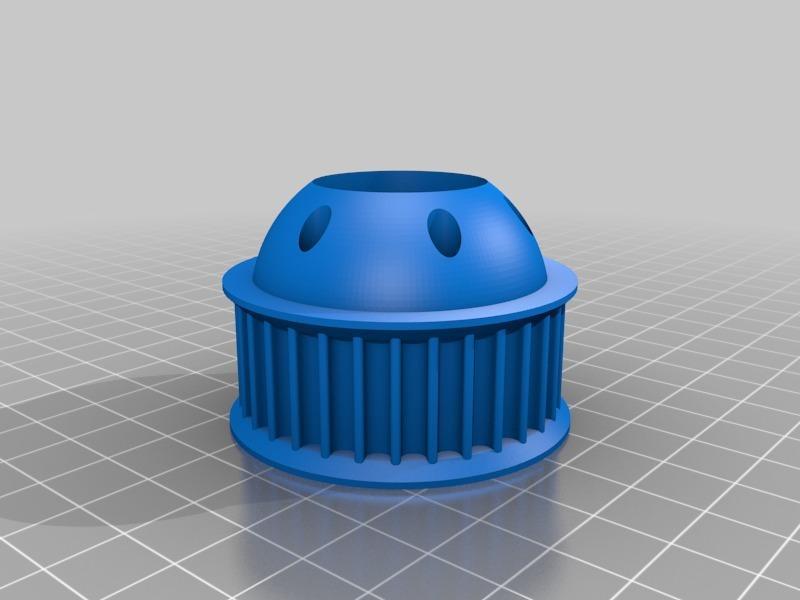 electric longboard wheel pulley HTD 5m