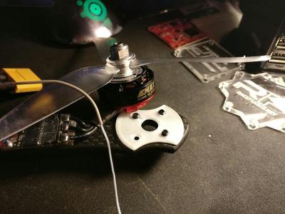 TPU Motor Mount (anti-vibration Yaw axis oscillations)