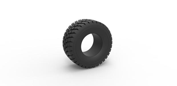 Diecast offroad tire 51 Scale 1:25